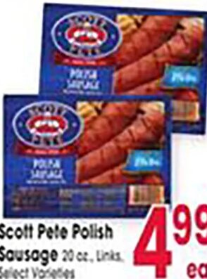 Scott Pete Polish Sausage at Jewel-Osco