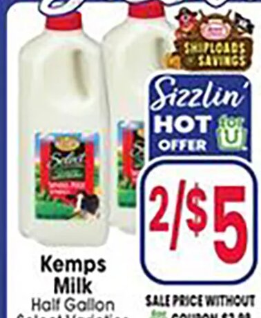 Kemps Milk at Jewel-Osco