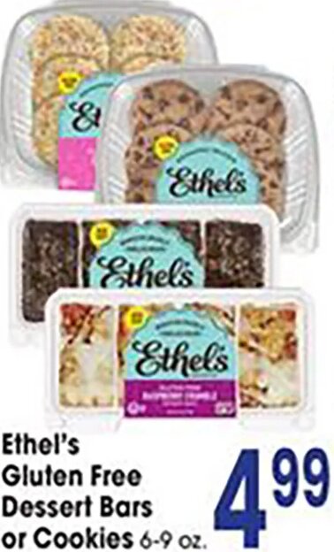 Ethel's Gluten Free Dessert Bars or Cookies at Jewel-Osco