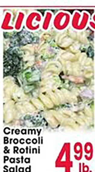 Creamy Broccoli & Rotini Pasta Salad at Jewel-Osco