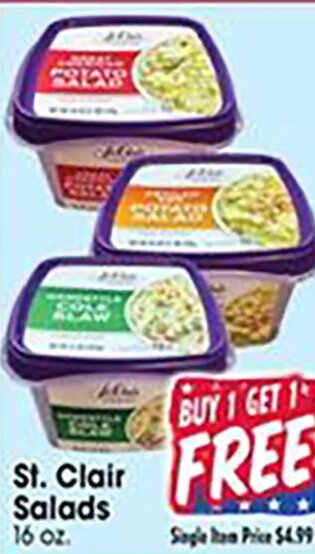St. Clair Salads at Jewel-Osco