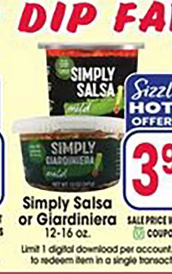 Simply Salsa or Giardiniera
