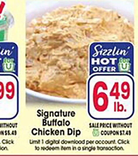 Signature Buffalo Chicken Dip at Jewel-Osco