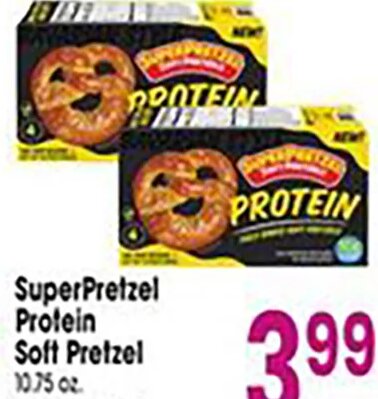 SuperPretzel Protein Soft Pretzel