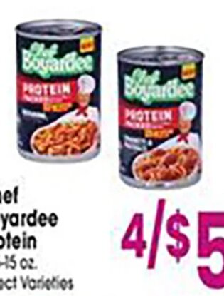 Chef Boyardee Protein