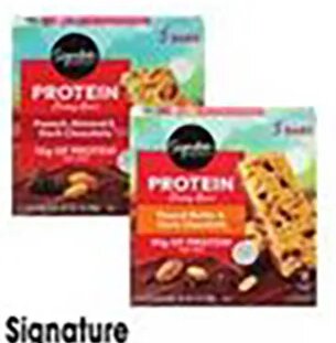 Signature Select Protein Chewy Bars