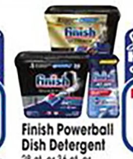 Finish Powerball Dish Detergent or Jet Dry