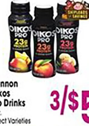 Dannon Oikos Pro Drinks
