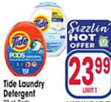 Tide Laundry Detergent at Jewel-Osco