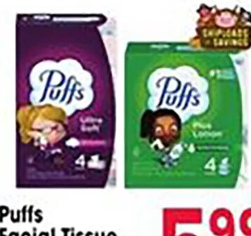 Puffs Facial Tissue