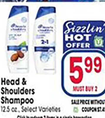 Head & Shoulders Shampoo at Jewel-Osco