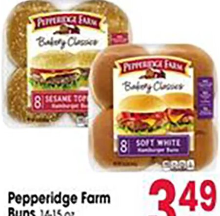 Pepperidge Farm Buns at Jewel-Osco