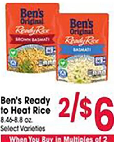 Ben's Ready to Heat Rice at Jewel-Osco