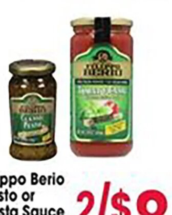 Filippo Berio Pesto or Pasta Sauce at Jewel-Osco
