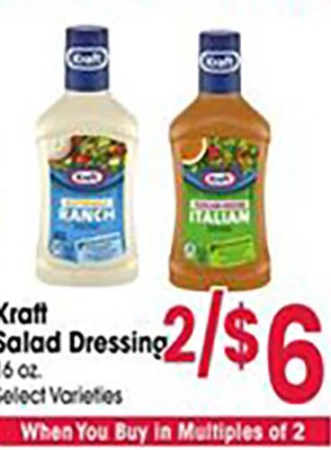 Kraft Salad Dressing at Jewel-Osco