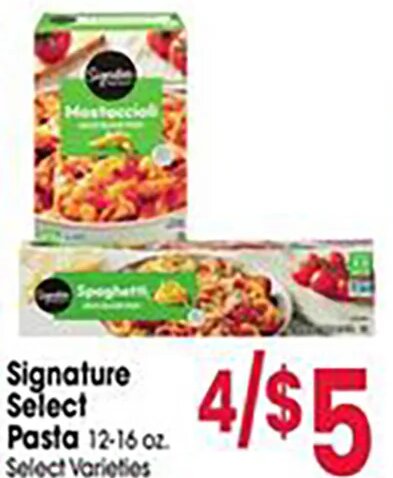 Signature Select Pasta at Jewel-Osco