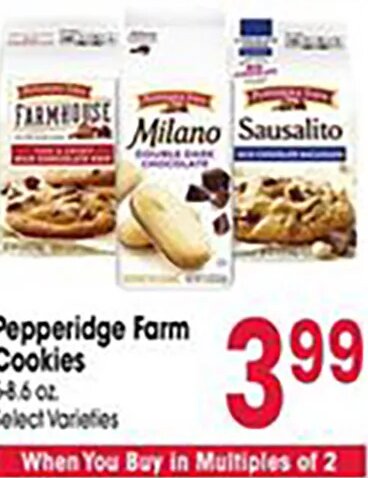 Pepperidge Farm Cookies