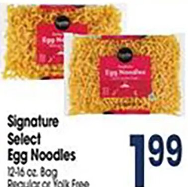 Signature Select Egg Noodles at Jewel-Osco