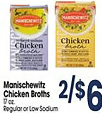 Manischewitz Chicken Broths