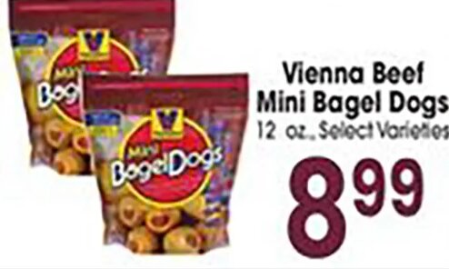 Vienna Beef Mini Bagel Dogs at Jewel-Osco