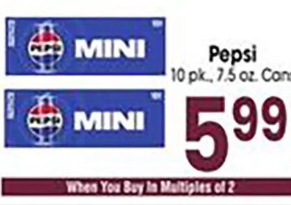 Pepsi at Jewel-Osco