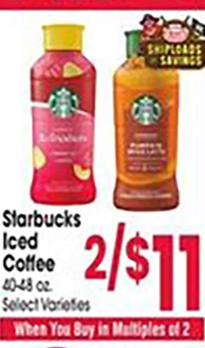 Starbucks Iced Coffee at Jewel-Osco