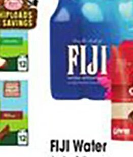 FIJI Water or V&V Supremo Shredded Chihuahua Cheese