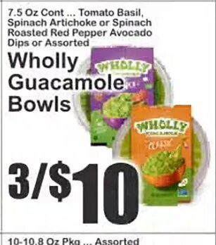 Wholly Guacamole Bowls