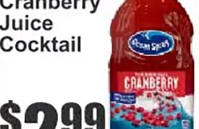 Ocean Spray Cranberry Juice Cocktail