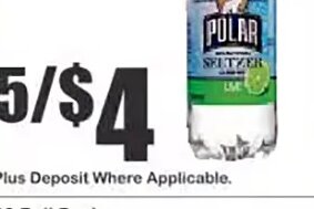 Polar Seltzer 1 Liter at Key Food
