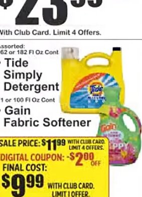 Gain Fabric Softener