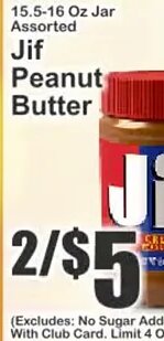 Jif Peanut Butter