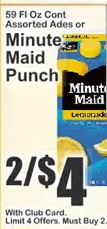 Minute Maid Punch