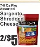 Sargento Shredded Cheese at Key Food