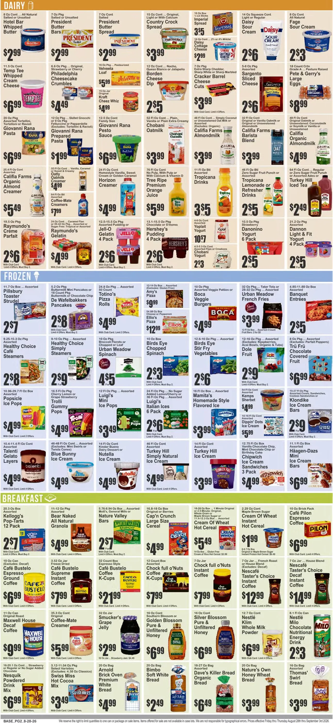 Key Food Weekly Ad Page 3