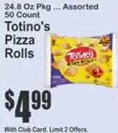 Totino's Pizza Rolls at Key Food
