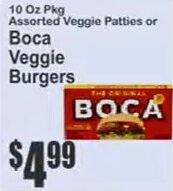 Boca Veggie Burgers