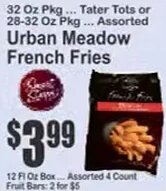 Urban Meadow French Fries