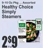 Healthy Choice Simply Steamers