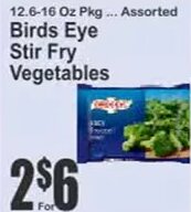 Birds Eye Stir Fry Vegetables