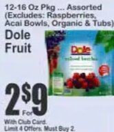Dole Fruit