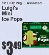 Luigi's Mini Ice Pops
