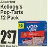 Kellogg's Pop-Tarts at Key Food
