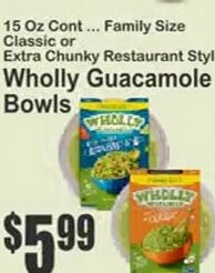 Wholly Guacamole Bowls