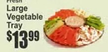 Large Vegetable Tray