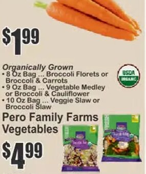 Pero Family Farms Vegetables