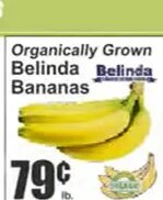 Organically Grown Belinda Bananas