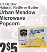 Urban Meadow Microwave Popcorn at Key Food