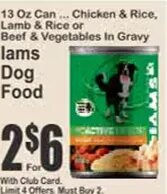 Iams Dog Food at Key Food