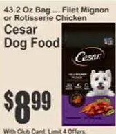 Cesar Dog Food at Key Food